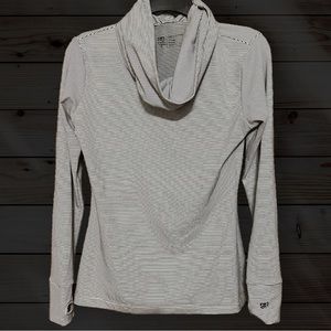 Albion Long Sleeve Cowl Neck Performance Top.